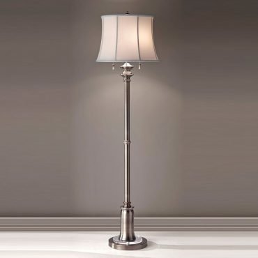 Elstead Lighting Elstead FE-STATEROOM-FL-AN Stateroom Antique Nickel Floor Lamp