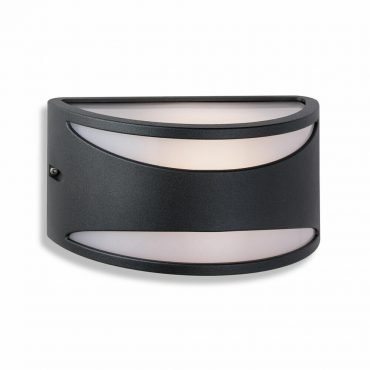 Firstlight FirstLight 5617BK Meridian Black 1 Light Wall Light