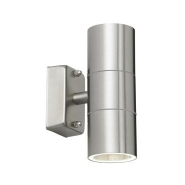 Endon EL-40095 Canon Stainless Steel Outdoor Wall Light
