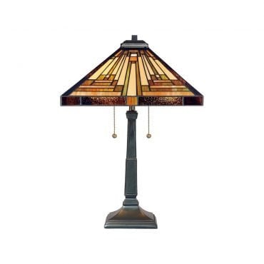 Elstead QZ-STEPHEN-TL Stephen Tiffany Table Lamp