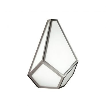 Elstead FE-DIAMOND1 Diamond 1 Light Polished Nickel Wall Light