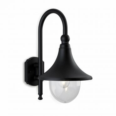 Firstlight FirstLight 8757BK Station 1 Light Black Wall Light IP43