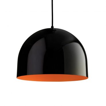 Firstlight 8624BKOR House Black and Orange Ceiling Pendant