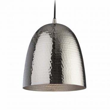 Firstlight 8672NC Assam 1 Light Nickel Ceiling Pendant