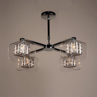 Impex Lighting Impex PGH01515/04A/CH Contemporary Avignon Ceiling Fitting