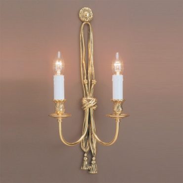 Impex Lighting Impex SMBB00012B/PB Brooklands Richmond Brass Wall Bracket