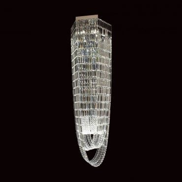 Impex ST005046/HEX/CH Crystal Art Chrome Chandelier