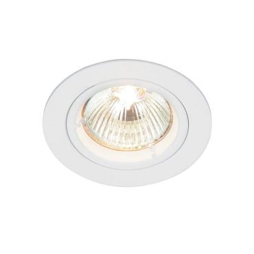 Saxby 52331 Cast White Downlight Ceiling Fitting