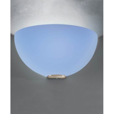 Fran BW060/945 Vetross 1 Light White/Blue Wall Light