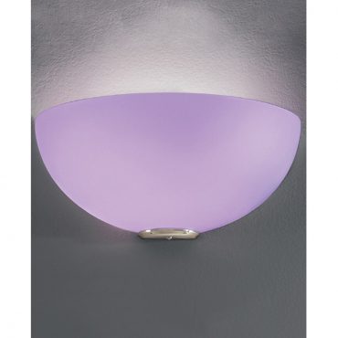 Fran BW060/951 Vetross 1 Light White/Lilac Wall Light